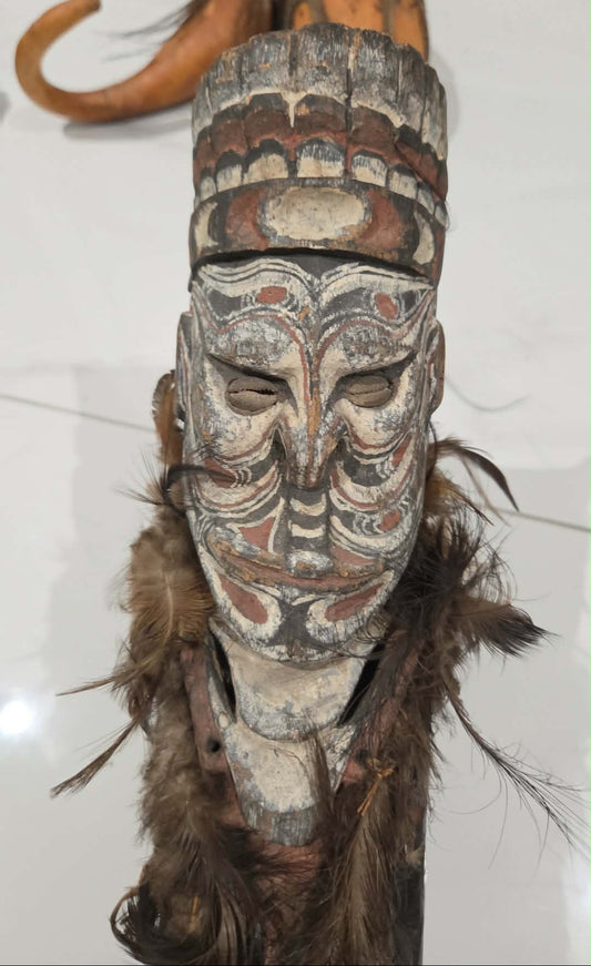 Statue rituel art tribal papou