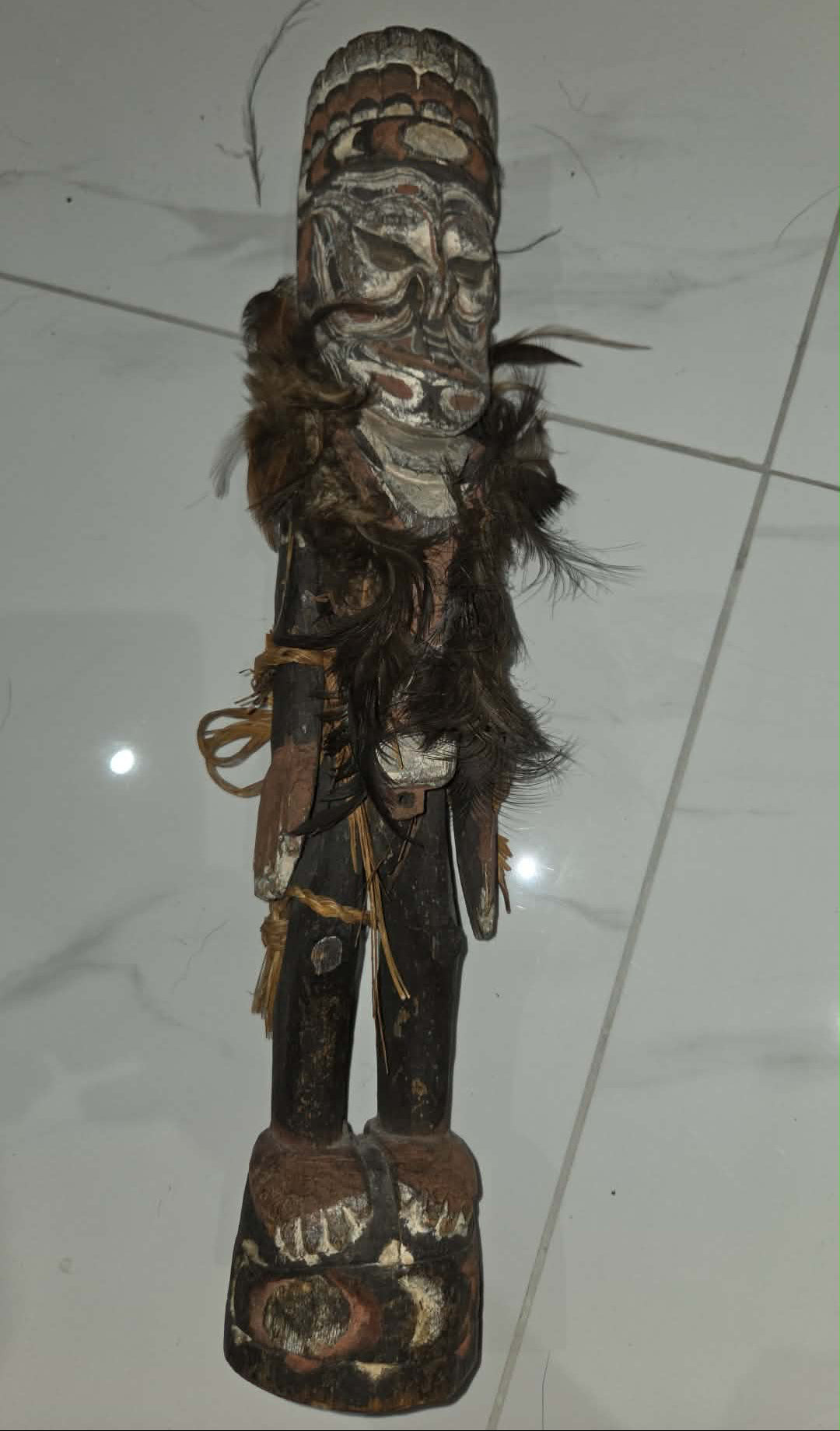 Statue rituel art tribal papou