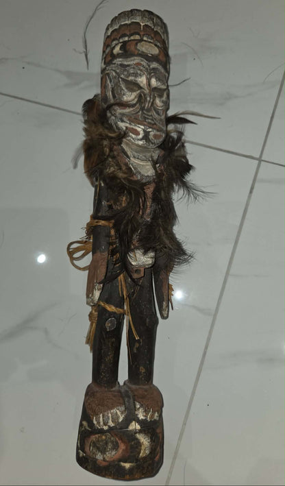 Statue rituel art tribal papou