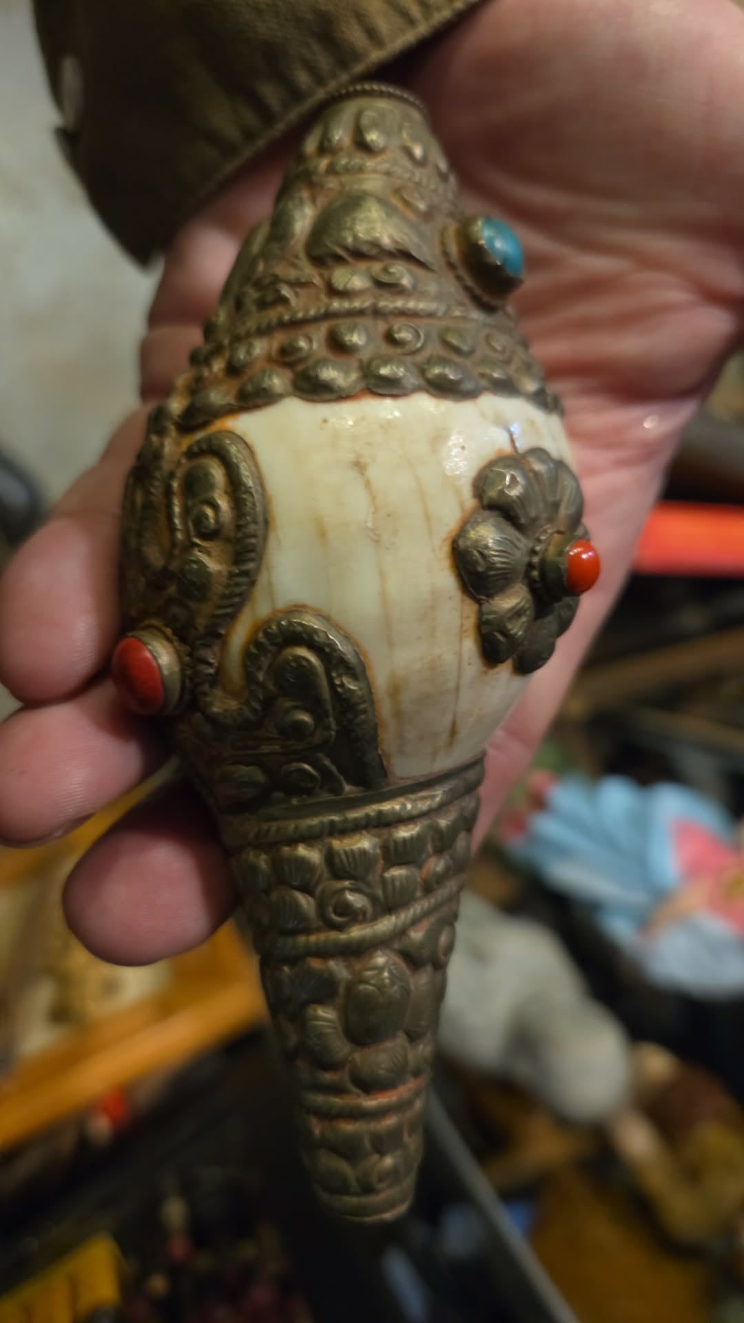 Shankha antique bouddhiste
