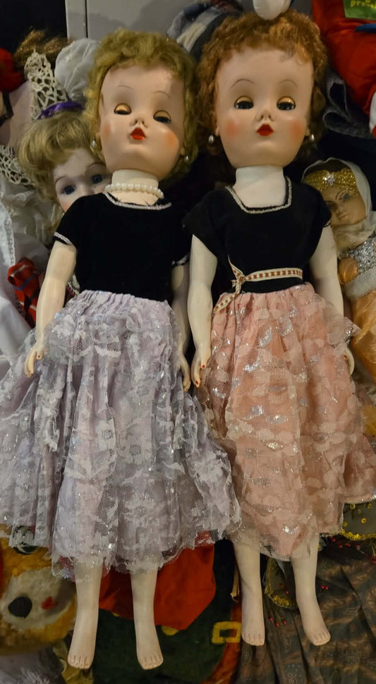 Poupées vintage vers 1950-1960.