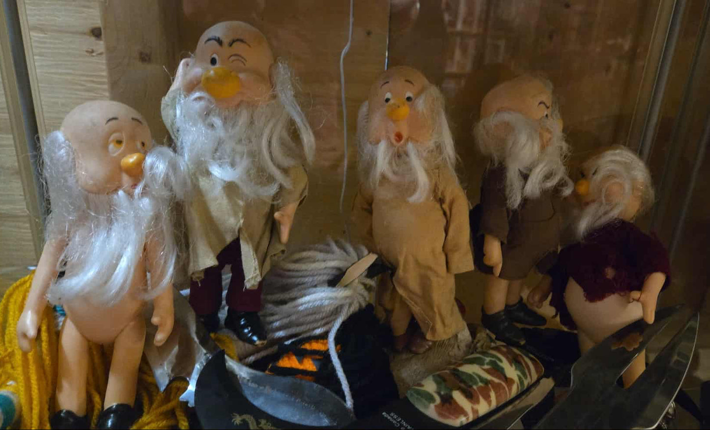 Poupées des nains de Blanche Neige Disney