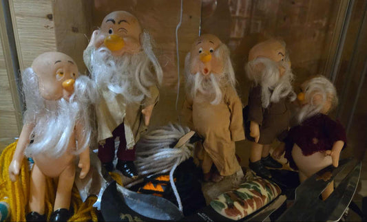 Poupées des nains de Blanche Neige Disney