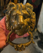 Heurtoir de porte tête de lion