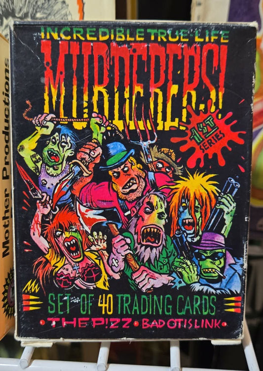 Ensemble de 40 cartes à collectionner "Incredible True Life Murderers"