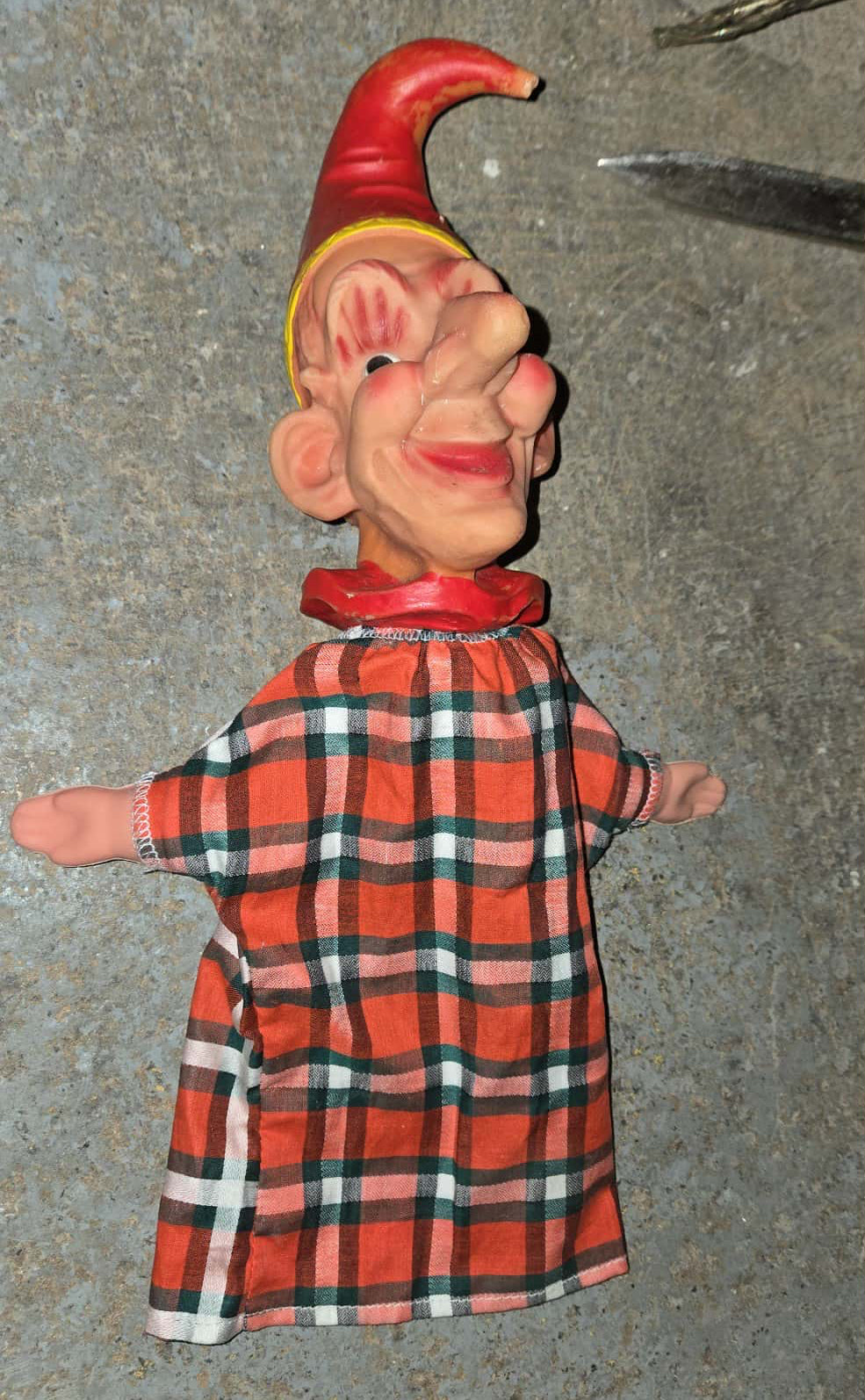 Marionnette vintage Punch