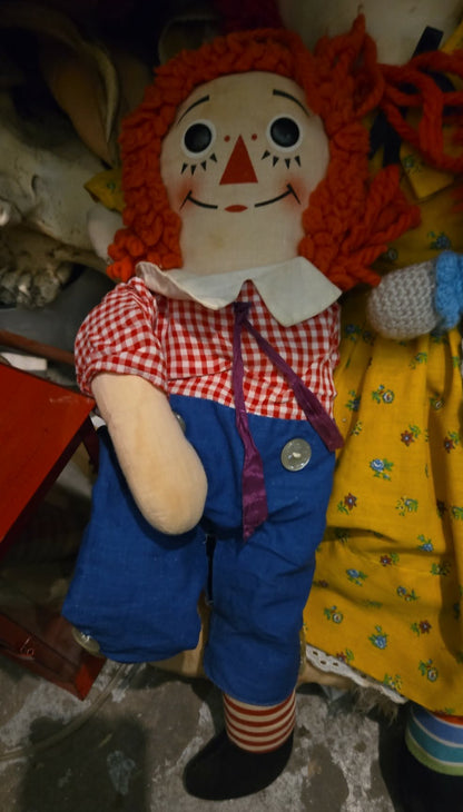 Poupée vintage Raggedy Ann