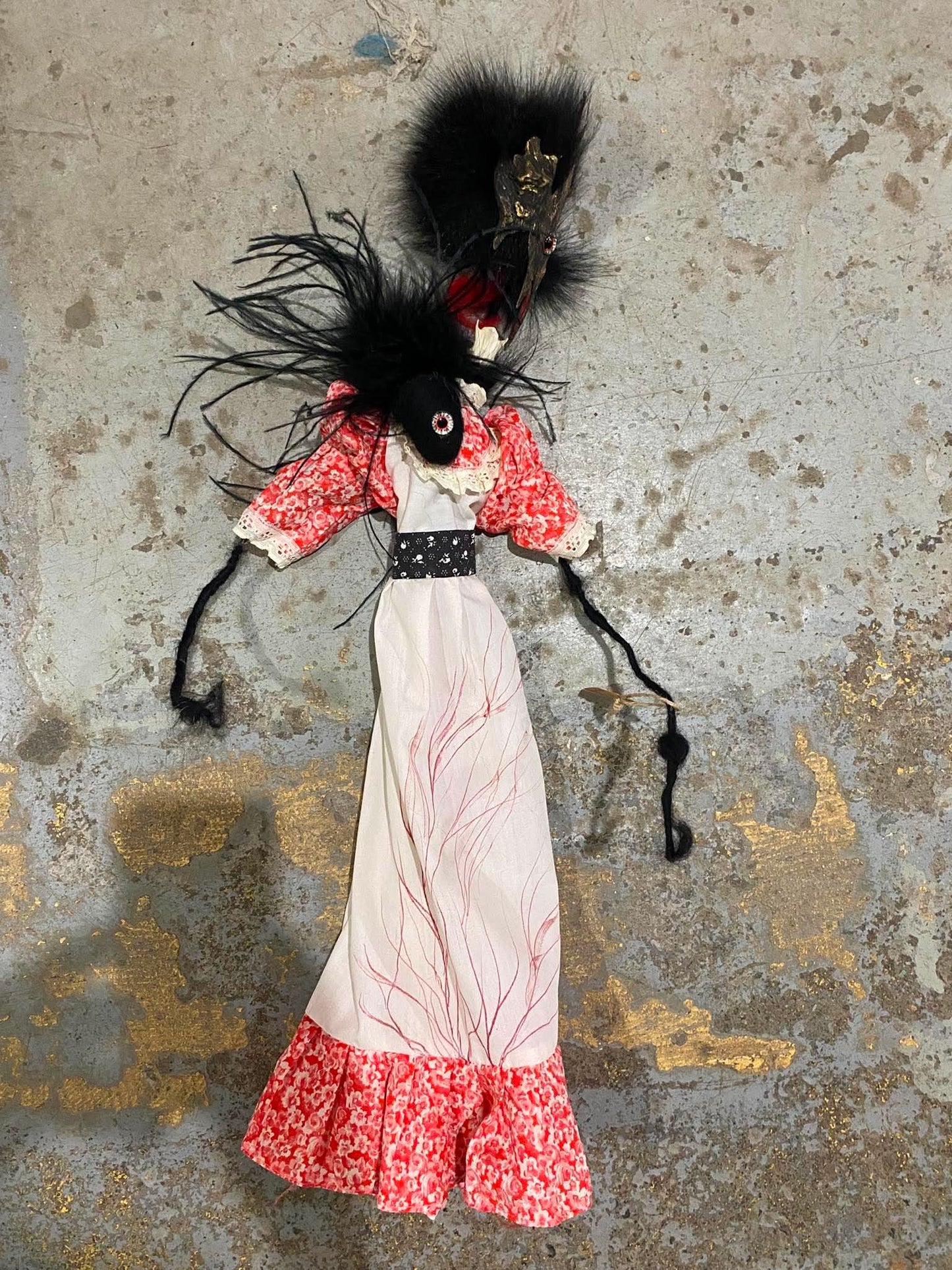 Poupée créée à la main par une artiste