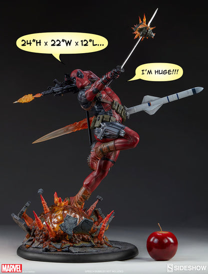 Statuette « Deadpool Heat-Seeker Premium Format » de Sideshow Collectibles