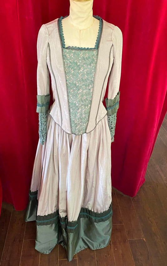 Robe style victorien avec corset