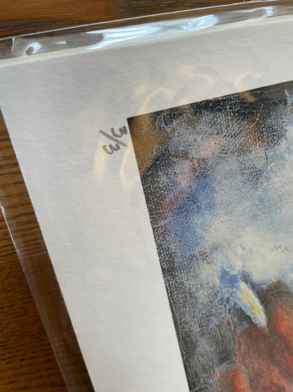 Reproduction de peinture originale "Et la lumière fût" par David Therrien.