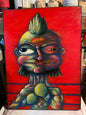 Peinture originale "Le boxeur " par David Therrien