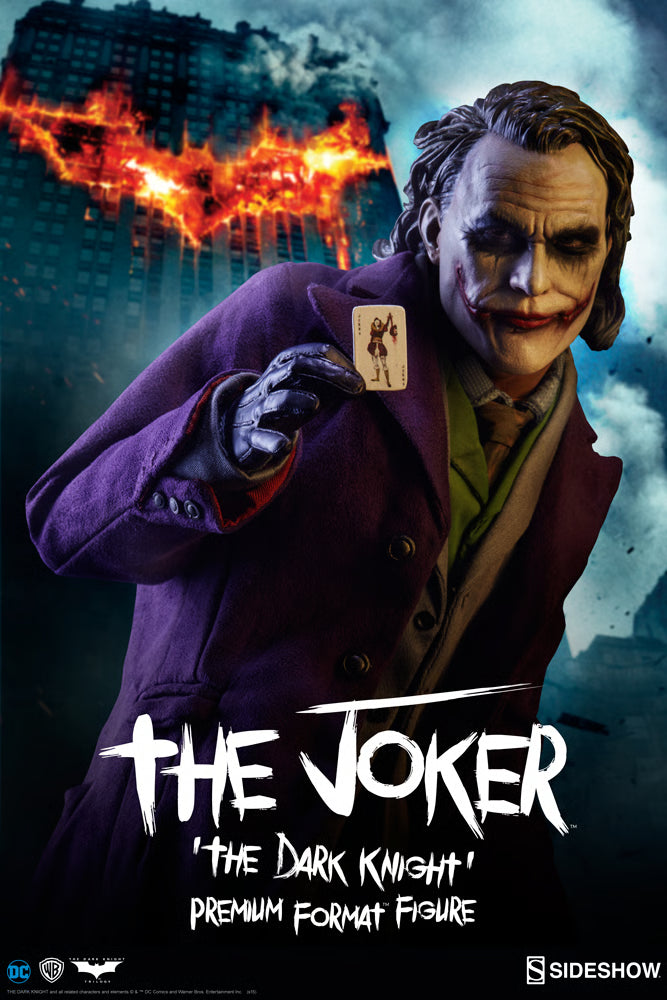 Statue The Joker "The Dark knight" Premium Format Exclusive par Sideshow Collectables